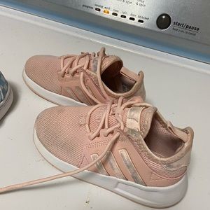 Girls 9c pink adidas